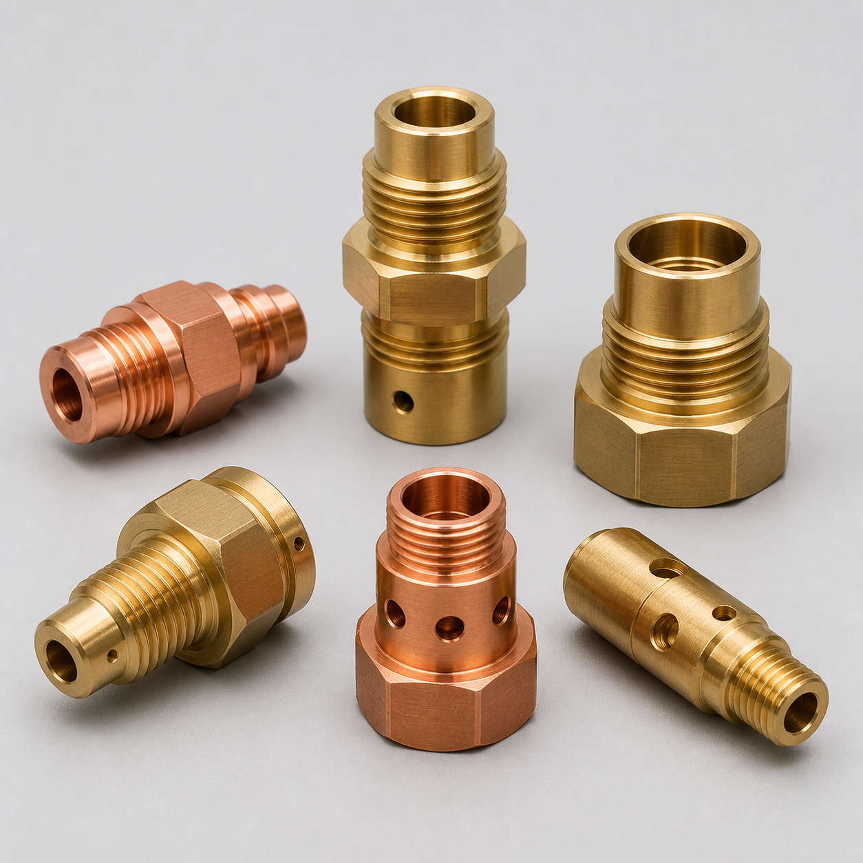 Brass Threaded Connector Body